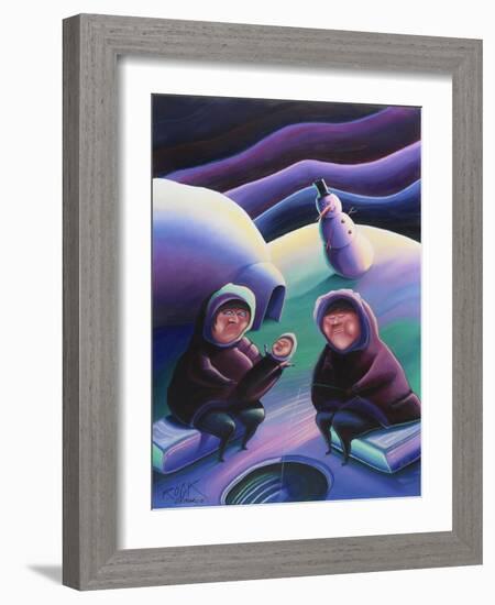 The Snow Blower-Rock Demarco-Framed Giclee Print