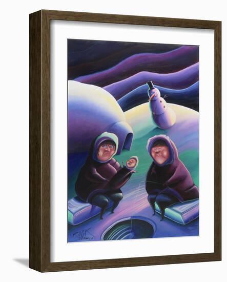 The Snow Blower-Rock Demarco-Framed Giclee Print