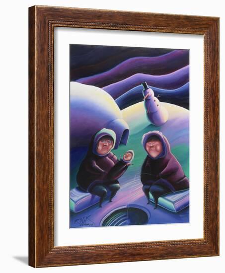 The Snow Blower-Rock Demarco-Framed Giclee Print