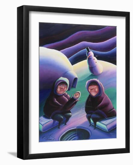 The Snow Blower-Rock Demarco-Framed Giclee Print