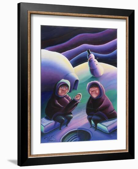 The Snow Blower-Rock Demarco-Framed Giclee Print