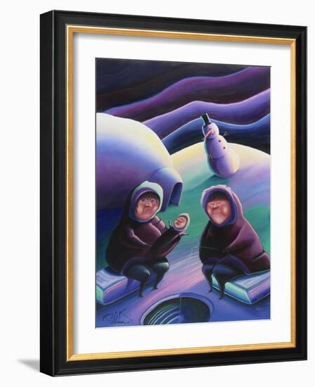 The Snow Blower-Rock Demarco-Framed Giclee Print