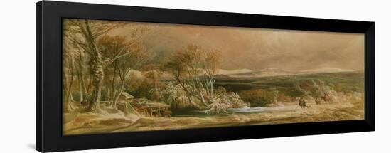 The Snow Drift-Peter De Wint-Framed Giclee Print