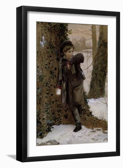 The Snowball Fight, c.1870-James Hayllar-Framed Giclee Print