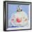 The Snowman's Head-David Cooke-Framed Giclee Print