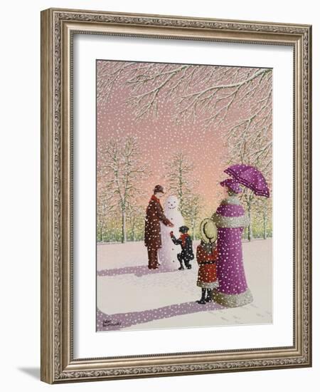 The Snowman-Peter Szumowski-Framed Giclee Print