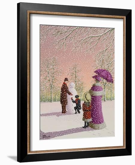 The Snowman-Peter Szumowski-Framed Giclee Print