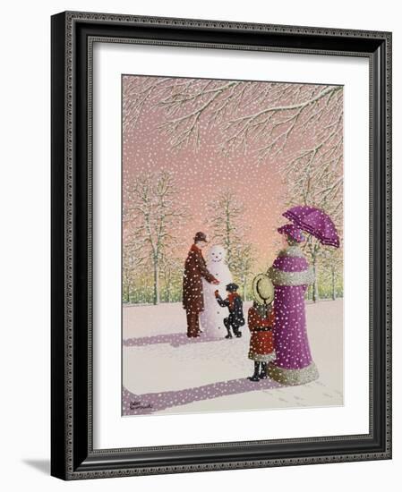 The Snowman-Peter Szumowski-Framed Giclee Print