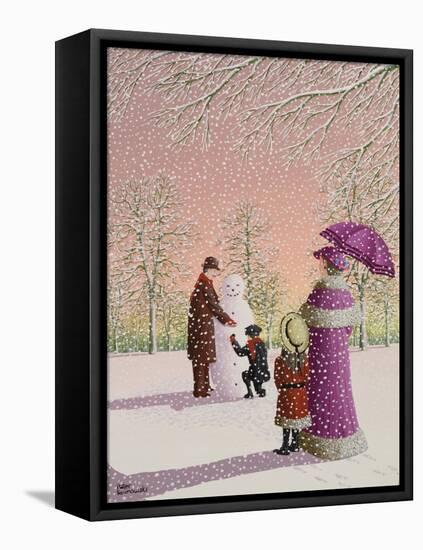 The Snowman-Peter Szumowski-Framed Premier Image Canvas