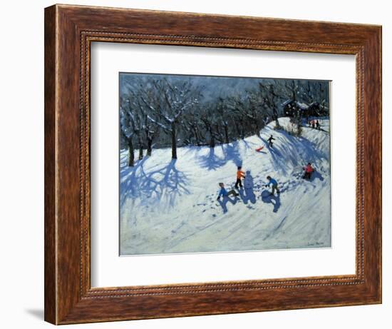 The Snowman-Andrew Macara-Framed Giclee Print