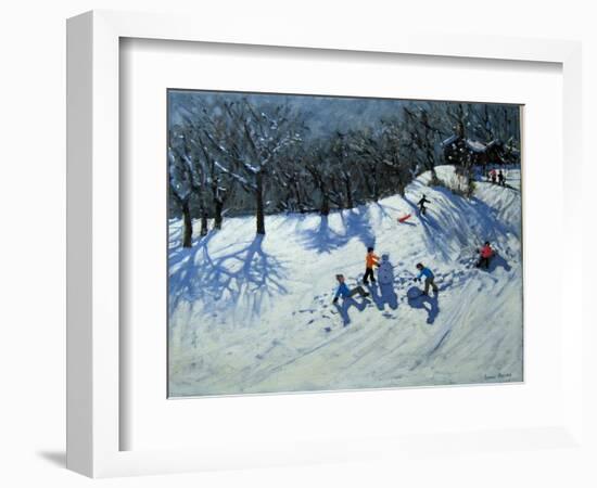 The Snowman-Andrew Macara-Framed Giclee Print