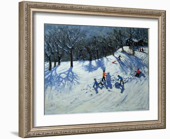 The Snowman-Andrew Macara-Framed Giclee Print