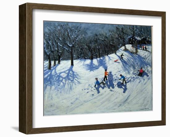 The Snowman-Andrew Macara-Framed Giclee Print