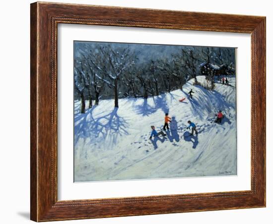 The Snowman-Andrew Macara-Framed Giclee Print