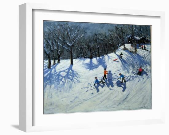 The Snowman-Andrew Macara-Framed Giclee Print