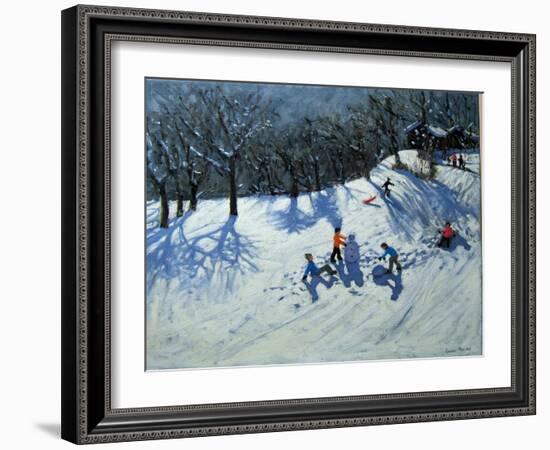 The Snowman-Andrew Macara-Framed Giclee Print