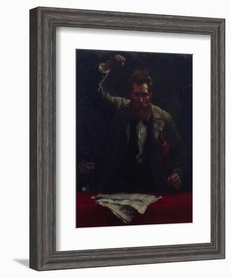 The Socialist, 1885-Robert Koehler-Framed Giclee Print