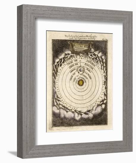 The Solar System According to Copernicus-null-Framed Photographic Print