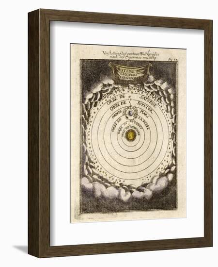 The Solar System According to Copernicus-null-Framed Photographic Print