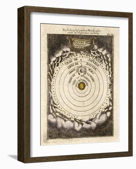 The Solar System According to Copernicus-null-Framed Photographic Print