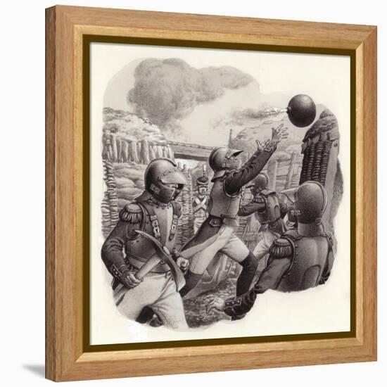 The Soldats De Genie of Napoleon's Imperial Army-Pat Nicolle-Framed Premier Image Canvas