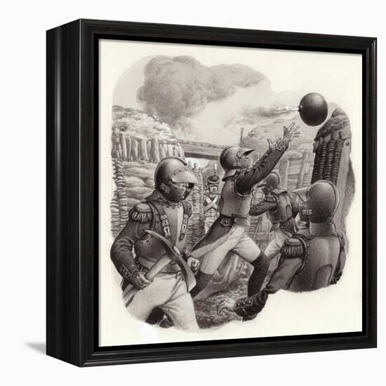 The Soldats De Genie of Napoleon's Imperial Army-Pat Nicolle-Framed Premier Image Canvas