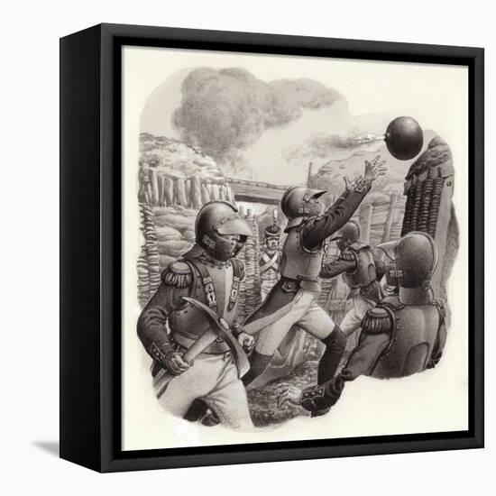 The Soldats De Genie of Napoleon's Imperial Army-Pat Nicolle-Framed Premier Image Canvas