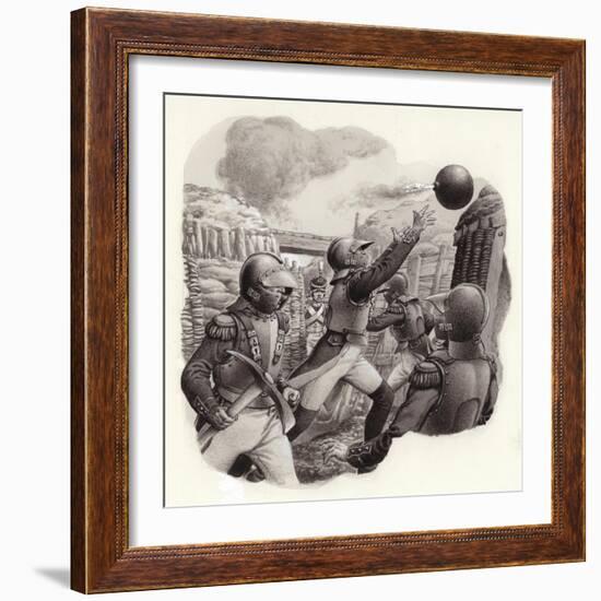 The Soldats De Genie of Napoleon's Imperial Army-Pat Nicolle-Framed Giclee Print