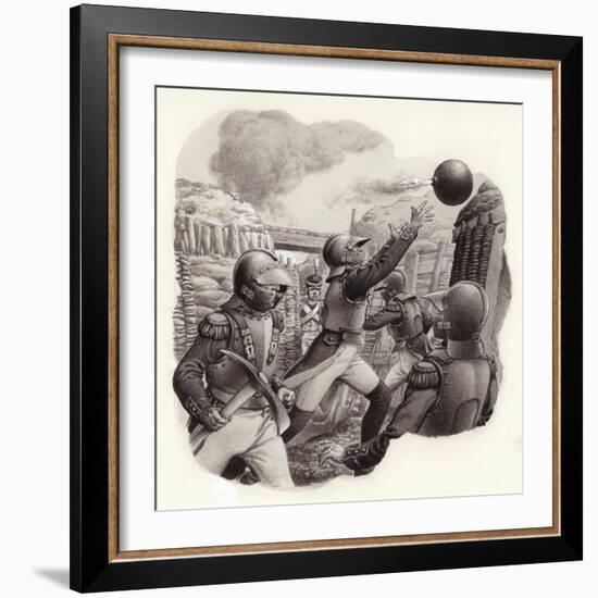 The Soldats De Genie of Napoleon's Imperial Army-Pat Nicolle-Framed Giclee Print