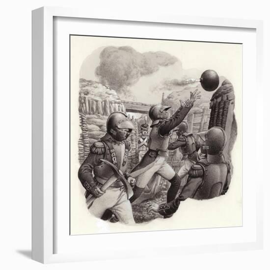 The Soldats De Genie of Napoleon's Imperial Army-Pat Nicolle-Framed Giclee Print