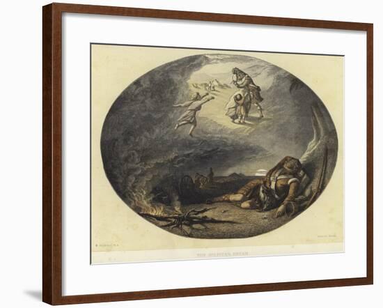 The Soldier's Dream-Edward Angelo Goodall-Framed Giclee Print