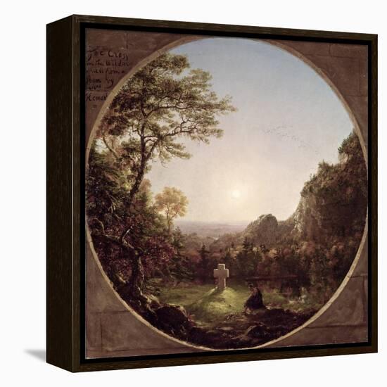 The Solitary Cross, 1845-Thomas Cole-Framed Premier Image Canvas