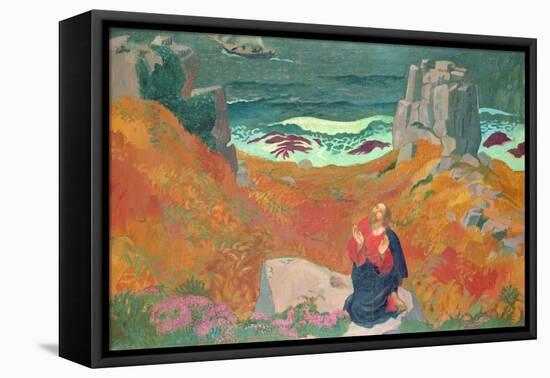 The Solitude of Christ, 1918-Maurice Denis-Framed Premier Image Canvas