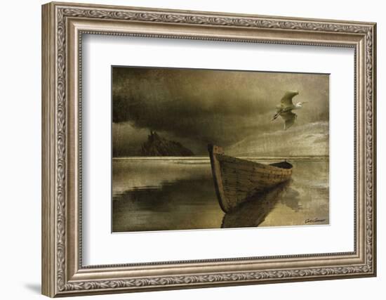 The Solitude of the Sea 3b-Carlos Casamayor-Framed Art Print