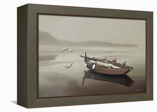 The Solitude of the Sea-Carlos Casamayor-Framed Premier Image Canvas