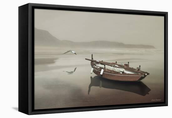 The Solitude of the Sea-Carlos Casamayor-Framed Premier Image Canvas