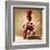 The Solo Cellist-Salaam Muhammad-Framed Art Print