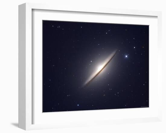 The Sombrero Galaxy-Stocktrek Images-Framed Photographic Print