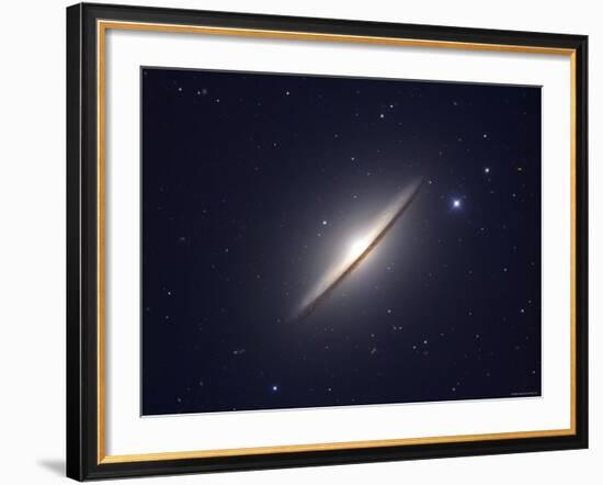 The Sombrero Galaxy-Stocktrek Images-Framed Photographic Print