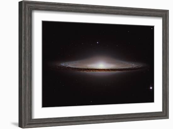 The Sombrero Galaxy--Framed Photographic Print