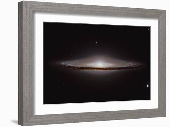 The Sombrero Galaxy-null-Framed Photographic Print