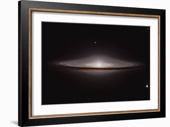 The Sombrero Galaxy-null-Framed Photographic Print