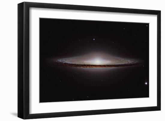 The Sombrero Galaxy--Framed Photographic Print