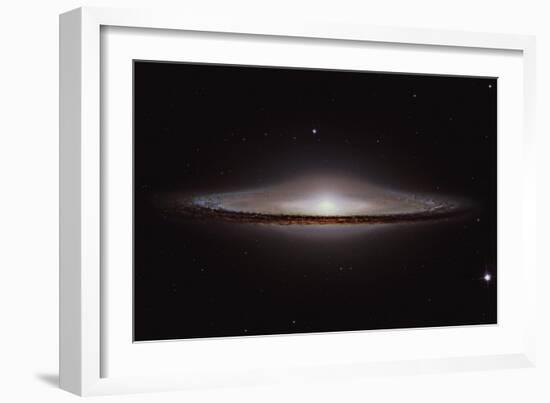 The Sombrero Galaxy-null-Framed Photographic Print