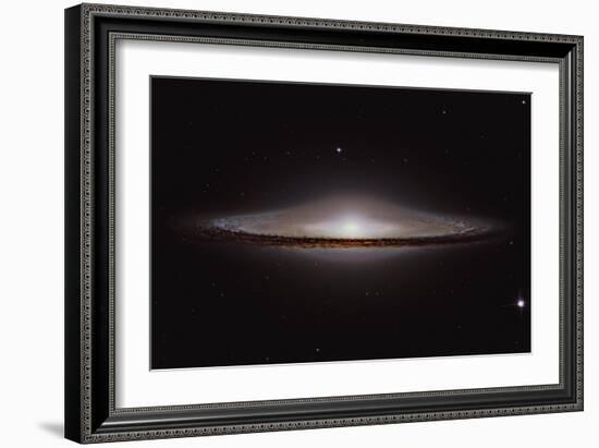 The Sombrero Galaxy-null-Framed Photographic Print