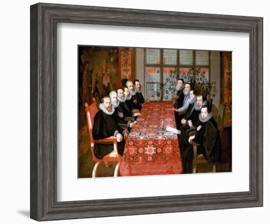 The Somerset House Conference, 1604-English School-Framed Giclee Print