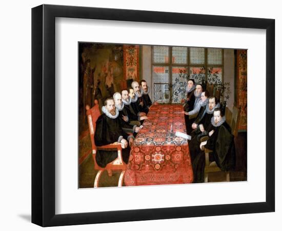 The Somerset House Conference, 1604-English School-Framed Giclee Print