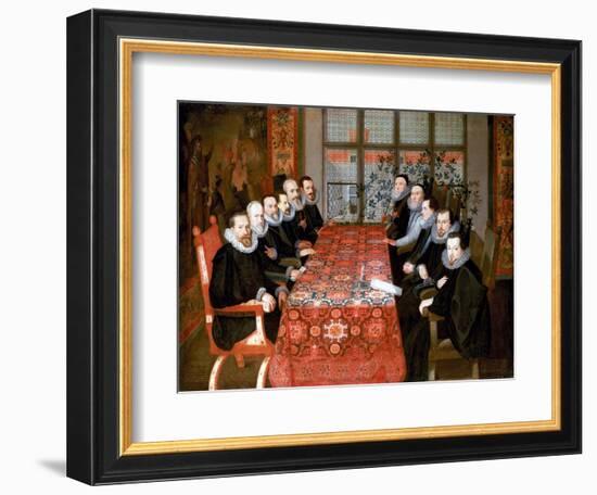 The Somerset House Conference, 1604-English School-Framed Giclee Print