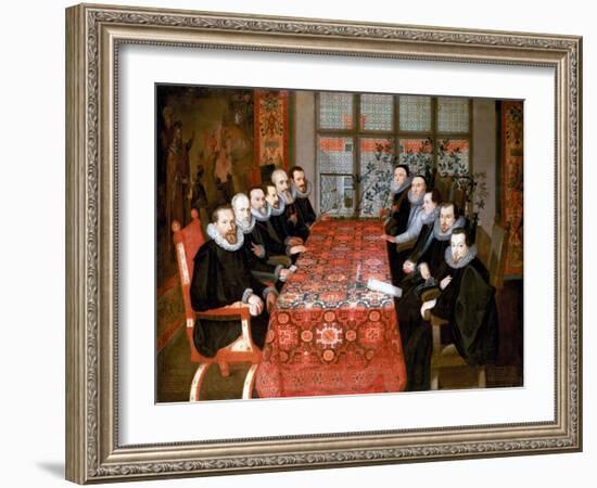 The Somerset House Conference, 1604-English School-Framed Giclee Print