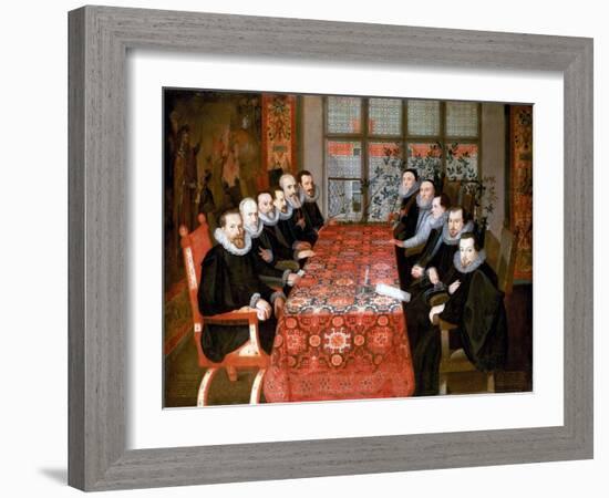 The Somerset House Conference, 1604-English School-Framed Giclee Print